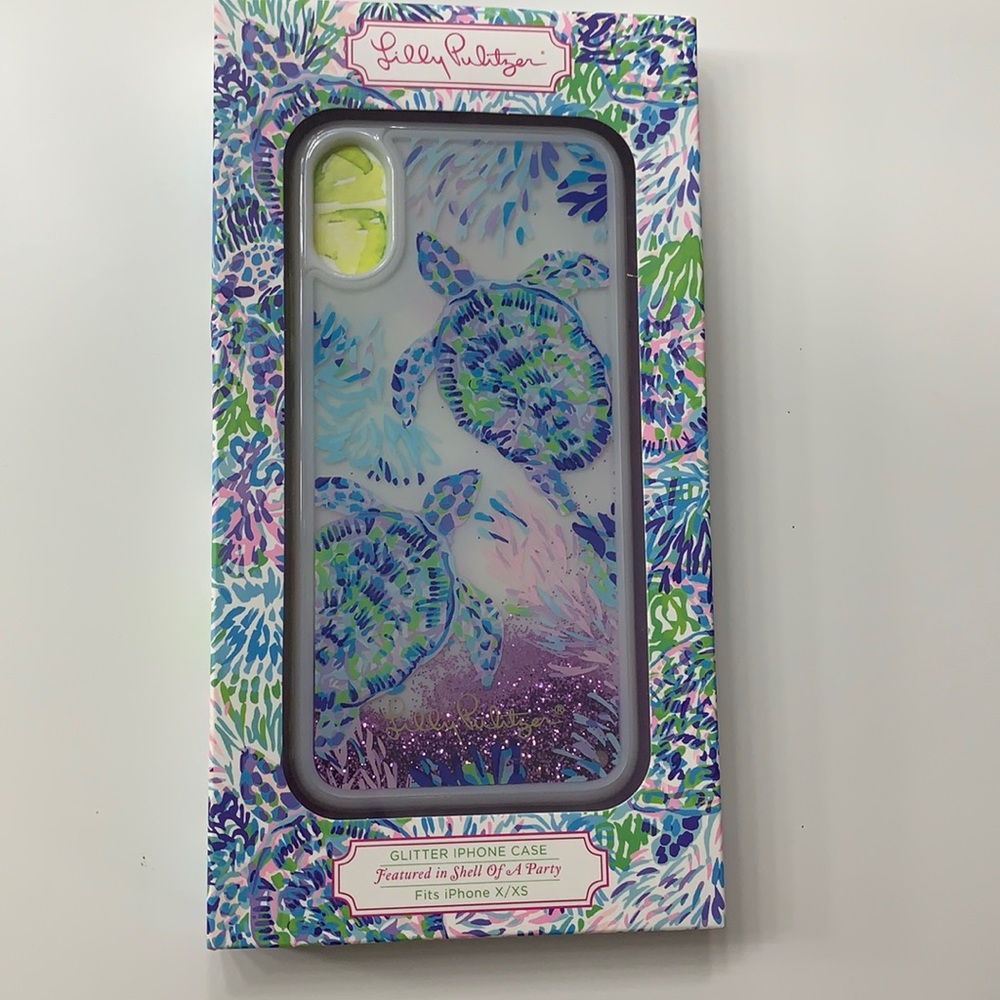 Lilly Pulitzer Glitter IPhone Case